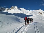 Da Teveno salita al Barbarossa ammantato di neve in una splendida giornata ( CAI Albino - 21 dicembre 08)   - FOTOGALLERY